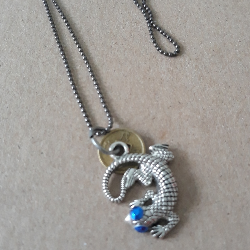 Unisex blue eyes lizard - Picture 1 of 2